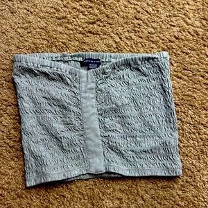 AMERICAN EAGLE GREEN CROP TOP  SIZE XS